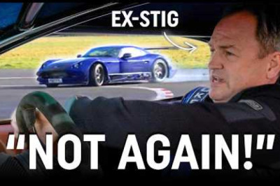 Ex-Stig Back At The Top Gear Track In a 1000bhp Cerbera Speed 12!