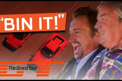 Hammond vs May: Lamborghini Countach vs Ferrari Testarossa Drag Race | The Grand Tour