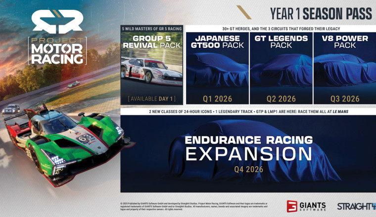 JGTC, Le Mans And More Coming To Project Motor Racing As Year 1 DLC