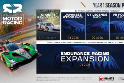 JGTC, Le Mans And More Coming To Project Motor Racing As Year 1 DLC