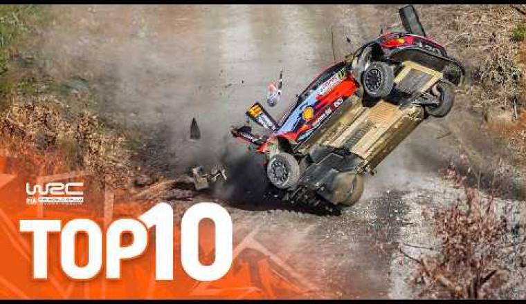 Top 10 BIGGEST WRC Crashes Ever