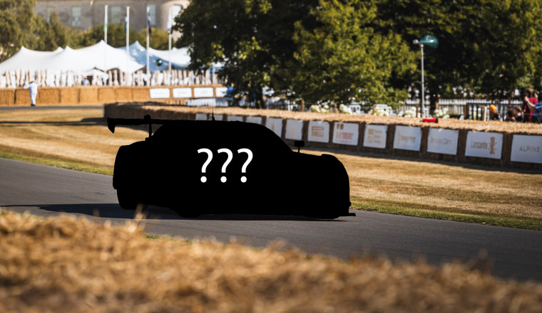 Toyota's mystery supercar showed up at Goodwood