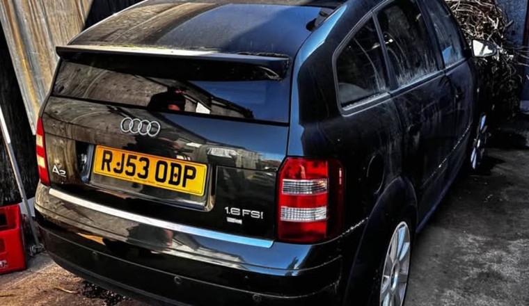 Used Audi A2 advertised for bargain price of £300 has a nasty surprise lurking inside...