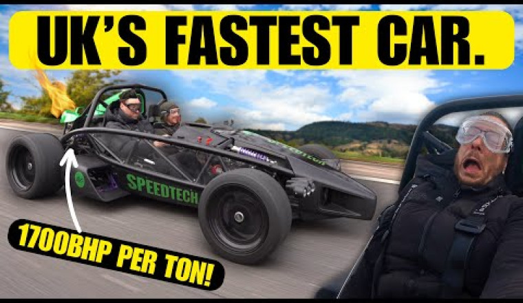 The UK’s Wildest Road-Legal Machine: The 1000bhp Ariel Atom Custom