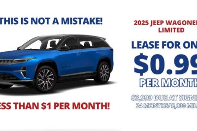 Jeep dealer offers 99-cent lease on Wagoneer EV