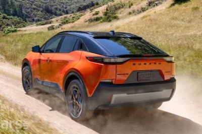 New Subaru Uncharted is an ELECTRIC Toyota C-HR+ with a Subaru nose