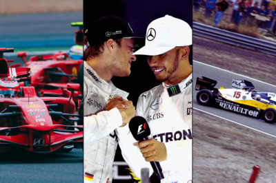 5 of the closest F1 title battles at the halfway stage