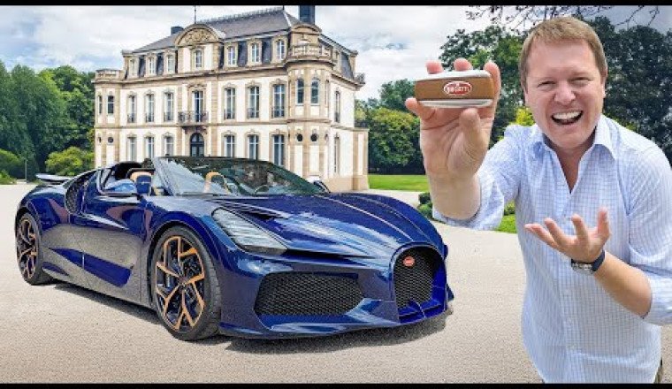 Billionaire Bugatti Experience: First Drive of the W16 Mistral with Andy Wallace