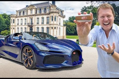 Billionaire Bugatti Experience: First Drive of the W16 Mistral with Andy Wallace