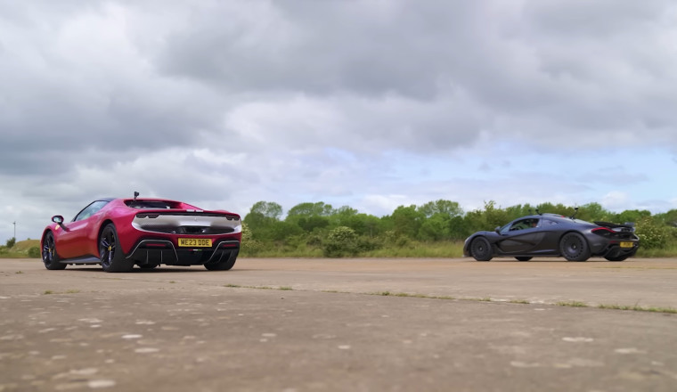 Can the 12-Year-Old McLaren P1 Beat the Ferrari 296 GTB?