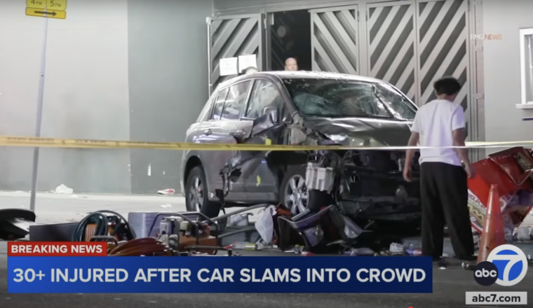 Driver Plows Into LA Crowd, Injuring At Least 36, Then Shot By Unknown Bystander 'In The Butt'
