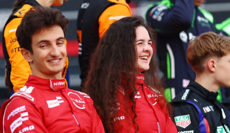 Formula E clear path for female drivers in test