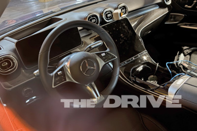 Spied: Mercedes Ditching Annoying Twin-Spoke Steering Wheel in New C-Class
