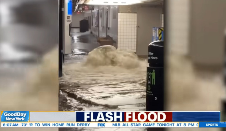 Subway Geyser Created By Primordial Stream Buried Under Manhattan