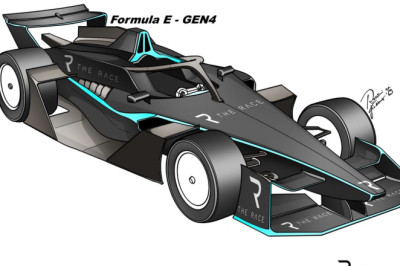 First look at Formula E's fastest and most powerful car for Gen4