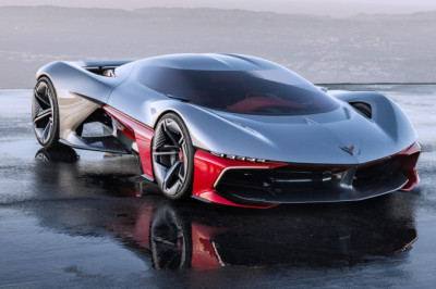 GM's Californian Design Team Dreamt Up This SoCal-Inspired Corvette Concept With A Removable Canopy