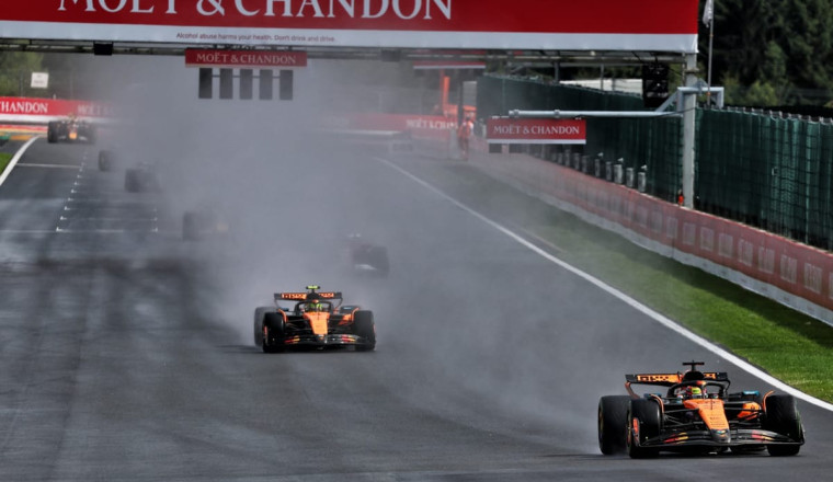 F1 Belgian Grand Prix 2025 race results