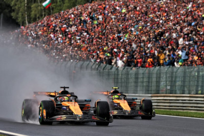 Piastri stretches F1 points lead with win in delayed Belgian GP