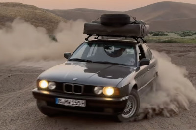 This Guy’s Casually Driving His Old BMW 5 Series From Germany to Asia and Back