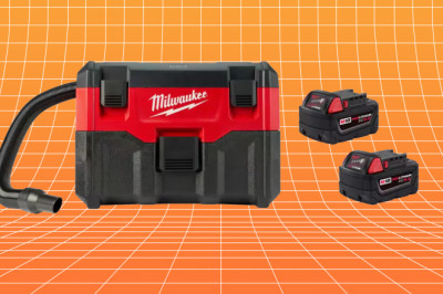 This Milwaukee Shop Vac Looks Perfect for Car Cleaning and It’s 50% Off Today (With Batteries!)