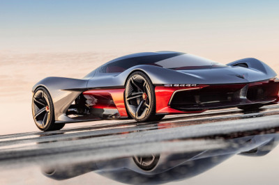 GM unveils futuristic California-inspired Corvette Concept