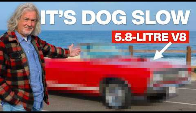James May Drives A Ridiculously American Car