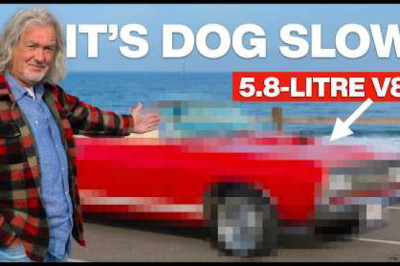 James May Drives A Ridiculously American Car