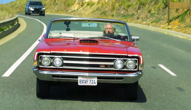 James May Sings An Ode To The American V8 With 1969 Ford Torino Convertible Drive