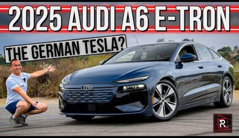 The 2025 Audi A6 e-tron: A German Answer to Tesla with Sportback Style and Cutting-Edge Technology