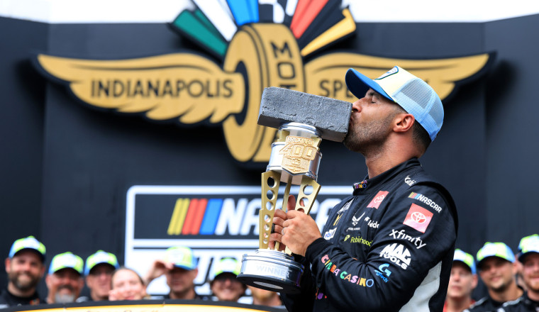 Bubba Wallace Becomes First Black Driver To Win On Indianapolis' Fabled Oval