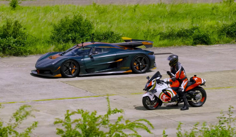 Can a Supercharged Hayabusa Outrun a Koenigsegg?
