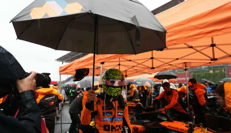 Heavy rain at Spa delays Belgian GP start
