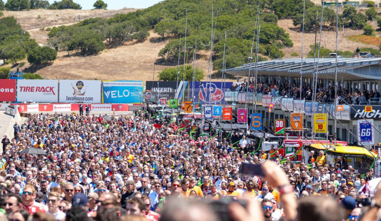 IndyCar pleased by ‘healthy’ crowd at Laguna Seca