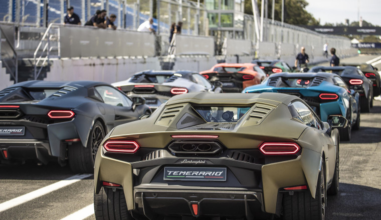 Lamborghini unleashes the Temerario at Estoril: hybrid power, track-bred precision, and pure Italian drama