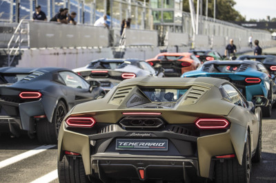 Lamborghini unleashes the Temerario at Estoril: hybrid power, track-bred precision, and pure Italian drama
