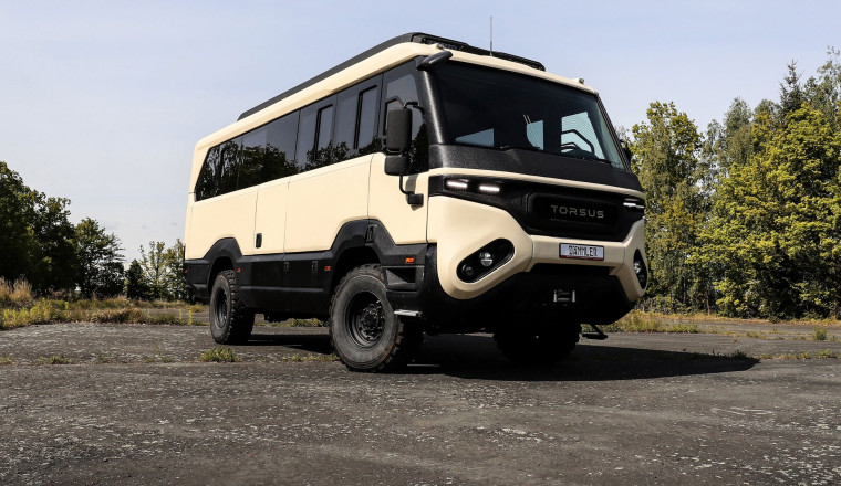 World's toughest bus goes camping