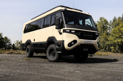 World's toughest bus goes camping