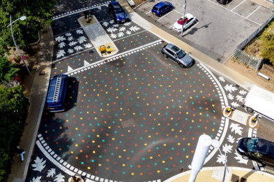 'Absolutely crazy' road junction that baffles drivers and cost taxpayers £5.5m is nominated for top design award