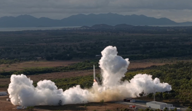 Australia's 1st Rocket Crashes 14 Seconds Into Maiden Flight