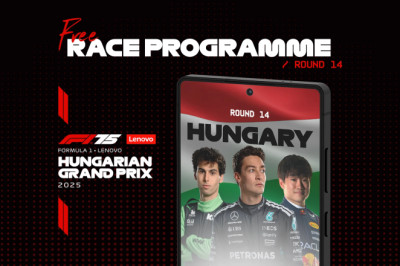 OFFICIAL RACE PROGRAMME - 2025 Hungarian Grand Prix