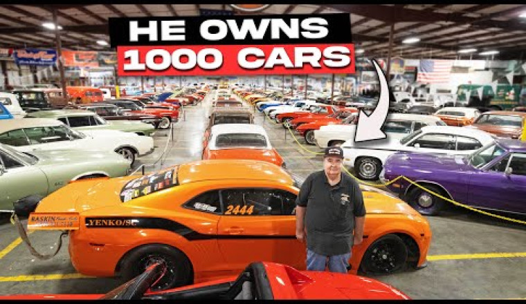 Unseen for Two Decades - 1,000 Car Private Collection (400,000 sq/ft Garage)