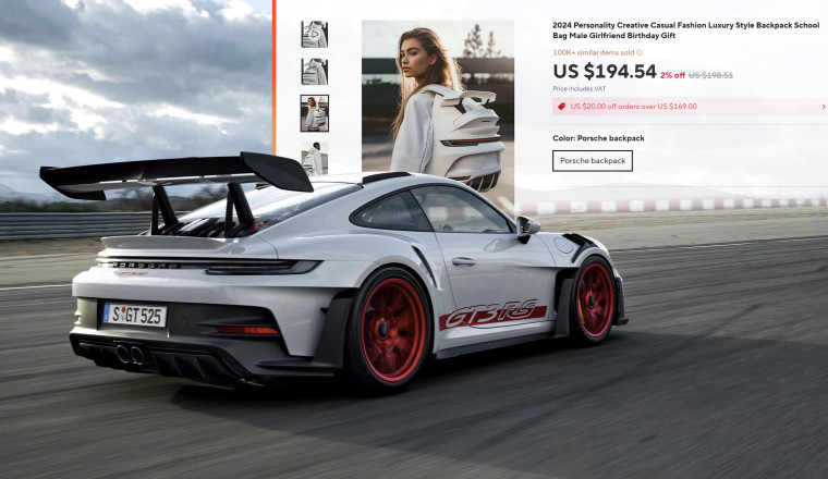 Porsche 911-Shaped Backpacks Are Here Just in Time for Back to School