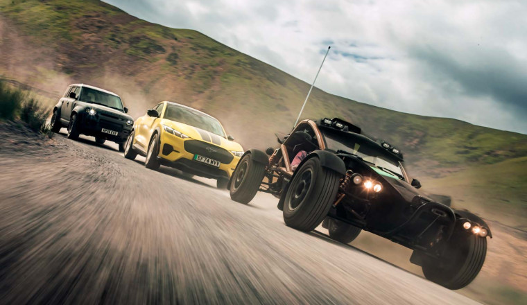 Ultimate off-road toy? Defender Octa vs Nomad and Mach-E Rally