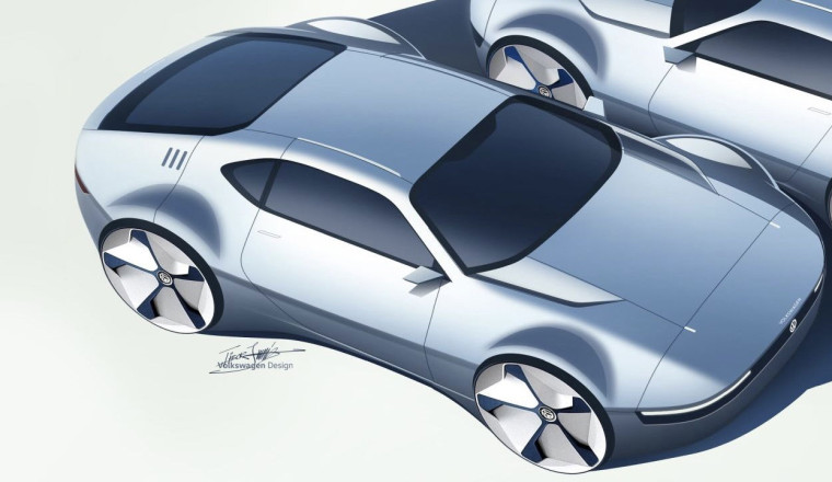 A VW Designer Proposed An Electric Sports Car In 2017