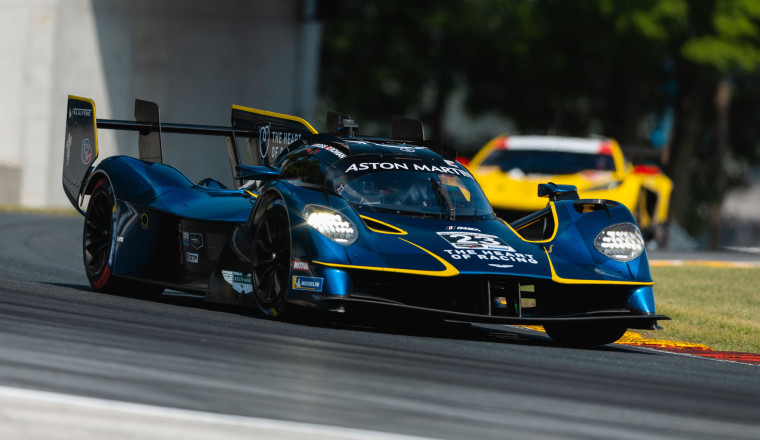 Aston Martin Wows Fans at IMSA Road America