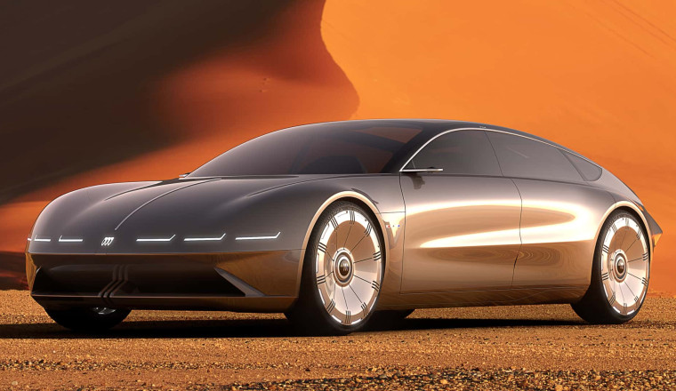 Buick Continues to Cook In China With a New Retro-Futuristic Sedan Concept
