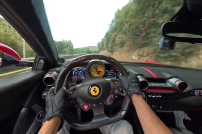 Ferrari 812 POV Drive with Brutal Exhaust Sound!