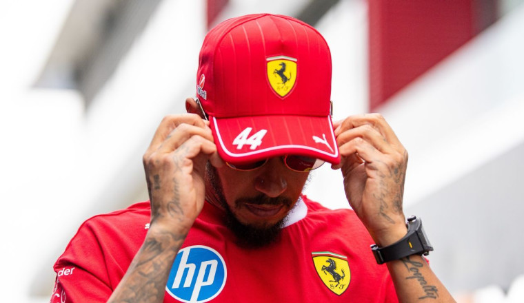 'I am useless': Hamilton spiraling in dire Ferrari debut year
