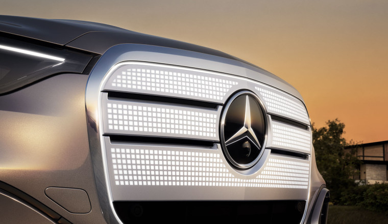 Mercedes-Benz previews bold next-gen grille design for new GLC EV