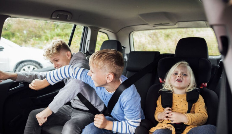 One in three motorists distracted by children's tantrums, risking near misses on the road